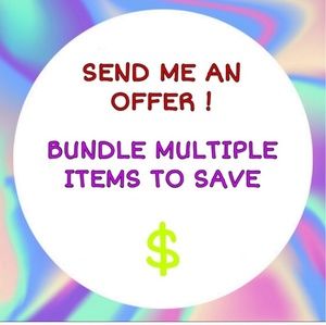 I am open to reasonable offers!!